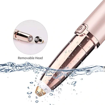 

Mini Eyebrow Epilator Pen Electric Automatic Eyebrow Trimmer Hair Remover Painless Eye brow Razor Portable Facial Hair Remover