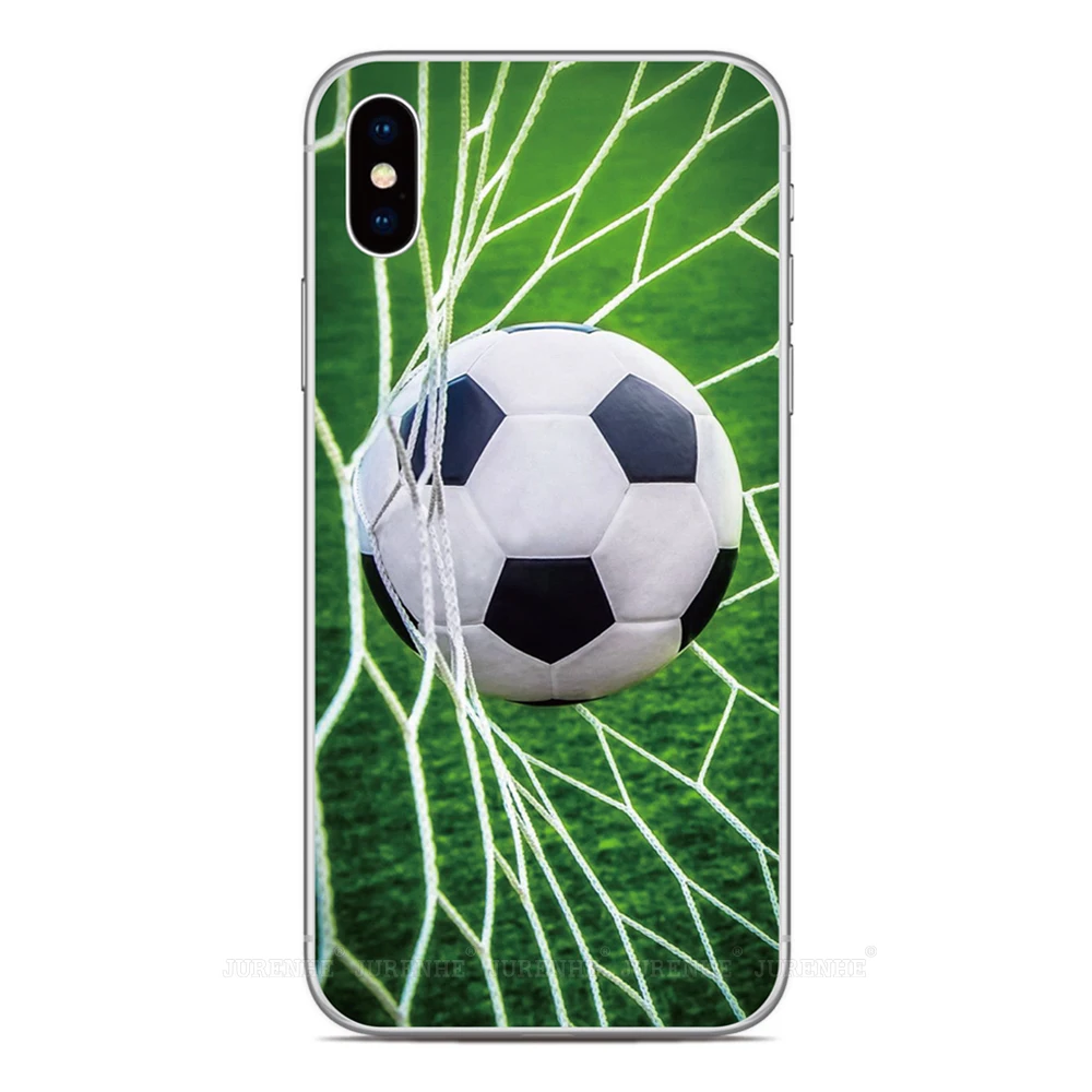 Soccer-Themed TPU Soft Phone Case