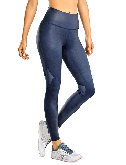 Syrokan Faux Leather Leggings Women 
