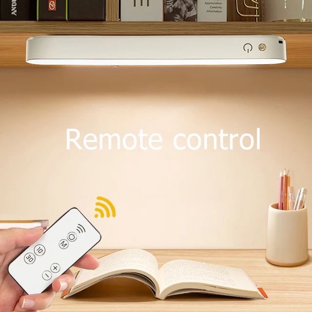 Desk Lamp Led Table Lamp Study Reading Desk Lamp Bedroom Rechargeable USB Night Lights Computer Cabinet Bedroom Bedside Lamp With remote control