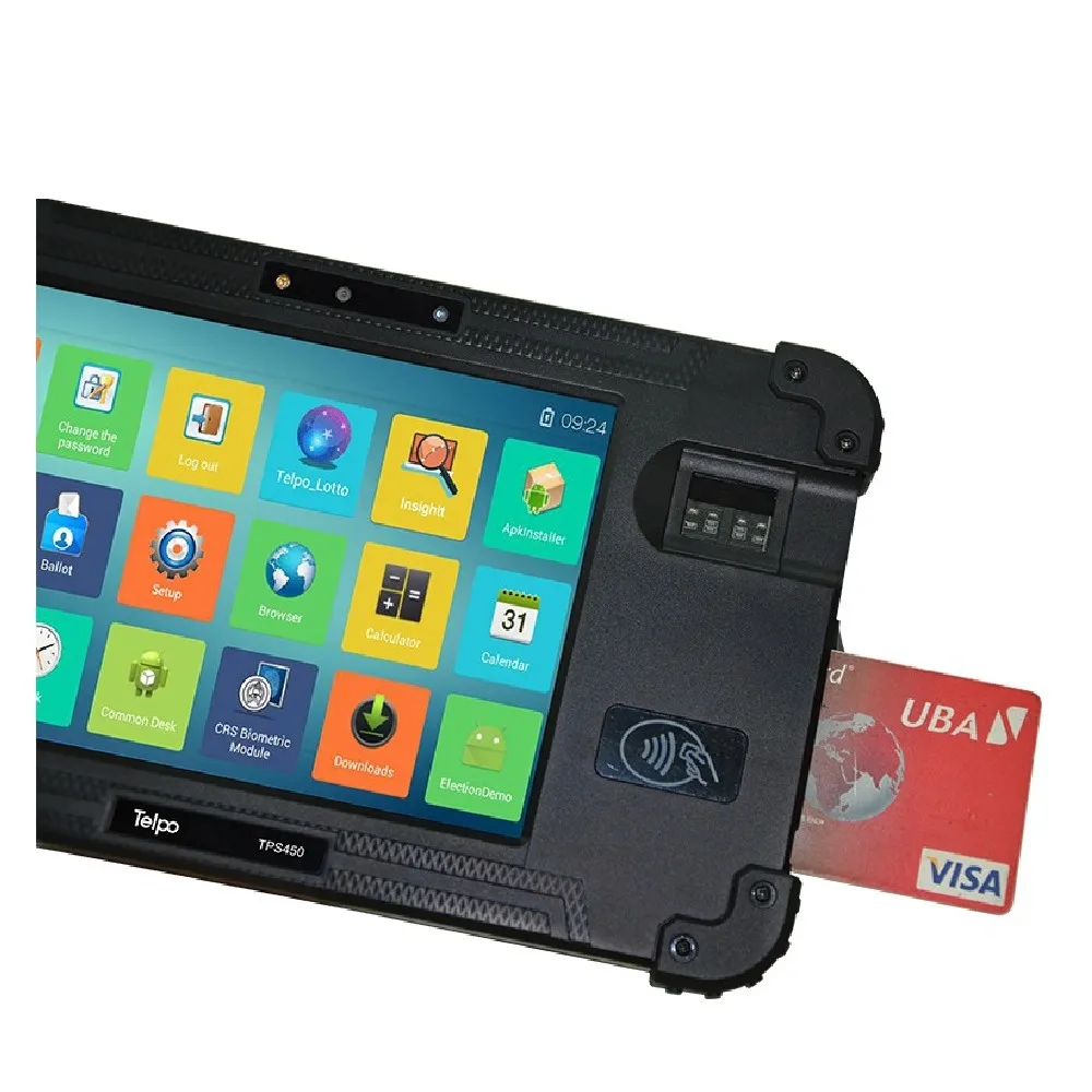 Tablet Pc 4G For Supermarket Sector Management for Time Attendance