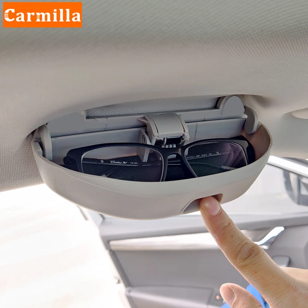 Auto Gläser Fall Sonnenbrille Halter Lagerung Box Fit für Volkswagen VW  Polo 6R für Skoda Octavia Schnelle Fabia Superb Zubehör - AliExpress