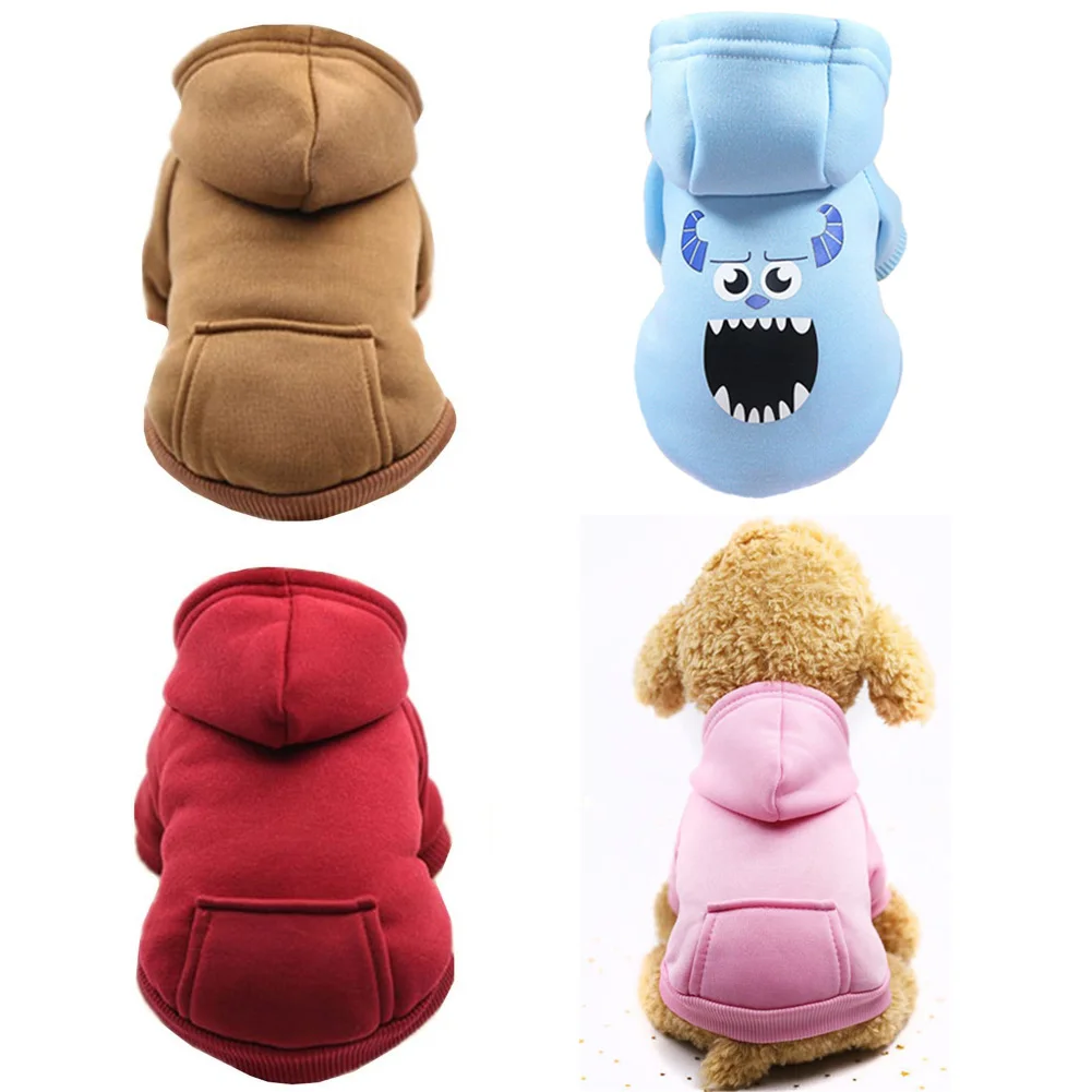 Куртки для собак с героями мультфильмов Одежда Куртка из хлопка Ropa Perro