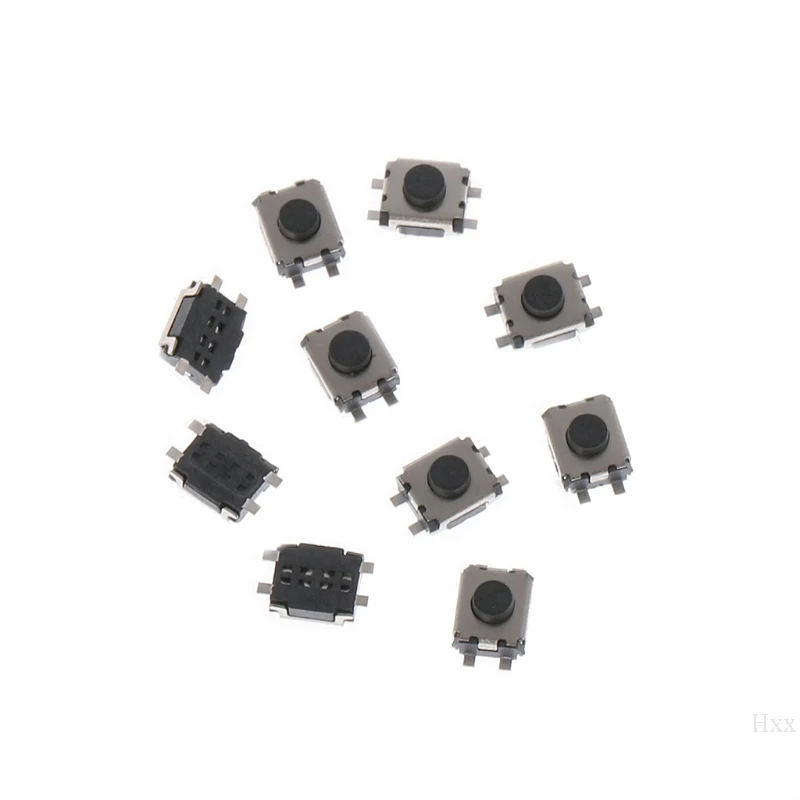 100 шт. 3x4x2 мм 4-контактный SMD Микро Кнопка с самовозвратом тактильный переключатель OOTDTY