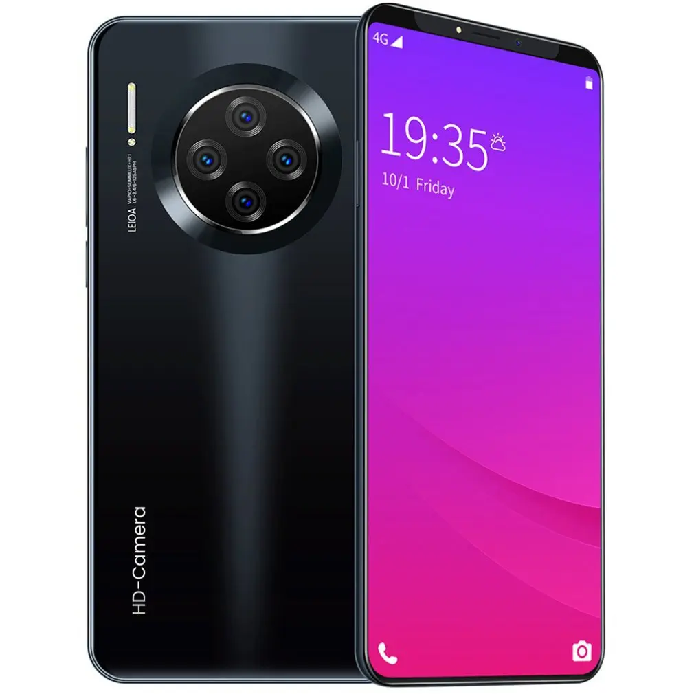 

6.1" Smartphone for Mate33 Pro Big Screen Android Phone Hd Display Hd Camera Twilight Streamline Fashion Shape Mobile Phone