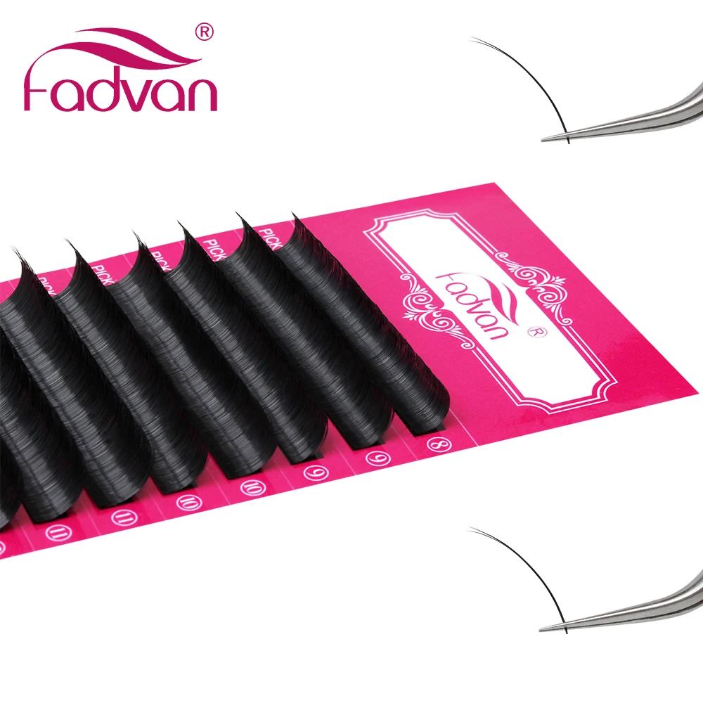 Натуральные накладные ресницы плоские матовые эллипса 0 15/0 20 мм для