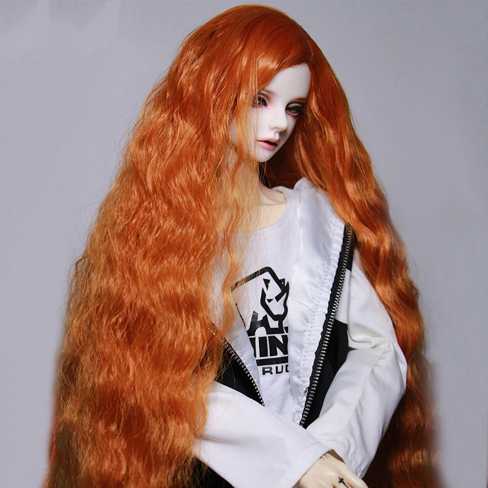 Парик Bybrana BJD размер 1/3 1/4 1/6 1/8 волосы из высокотемпературного волокна с длинными