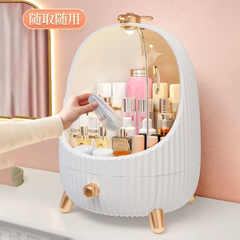 Organizer For Cosmetics Storage Makeup Skincare Jewelry Bathroom Accessories Large Home Organizers Drawer Boxes Things Fashi | Дом и сад