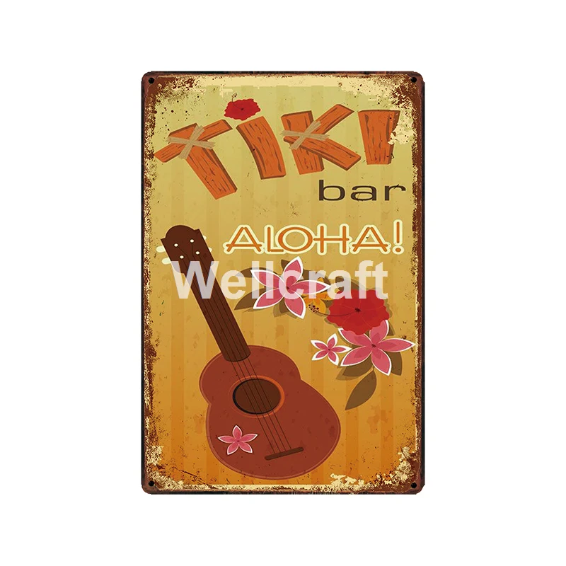 [WellCraft] BAY остров Мэн путешествия город металлическая табличка настенные знаки