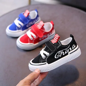 

2020 Outdoor Sports Shoes for Children Autumn Casual Canvas Shoes Kids Girl Student Boy Sneaker Toddler Children Footwear