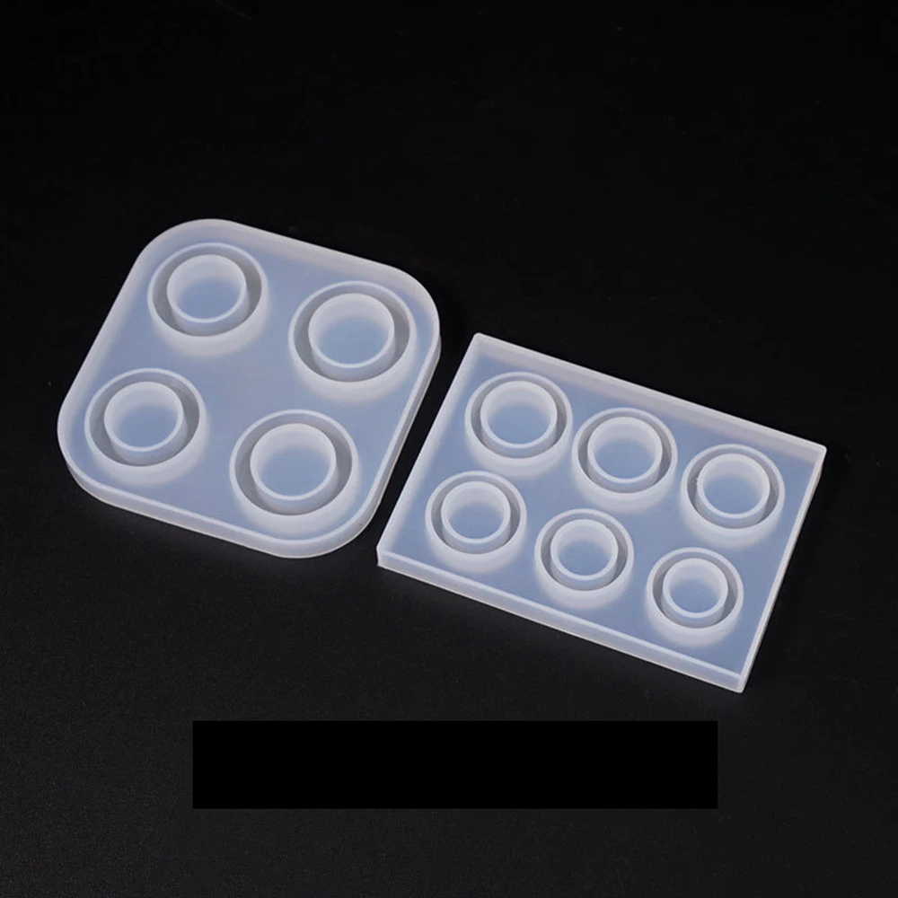

Popular Flat Ring Mold Collection Handmade Ring Jewelry Silicone Mold Crystal Epoxy Mould Epoxy Resin for Jewelry Making