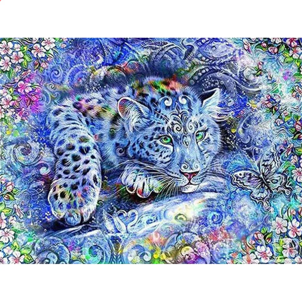 HUACAN-DIY-Diamond-Painting-5D-Leopard-Full-Drill-Embroidery-Animal-New-Arrival-Mosaic-Home-Decor-Diamond