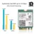 Двухдиапазонный Intel AX210 Wireless AX210NGW 2.4 Gbps 802.11 AX Wireless Wi-Fi 6 AX200 Для Intel 8265NGW/9260AC M. 2 NGFF Wlan WiFi Card