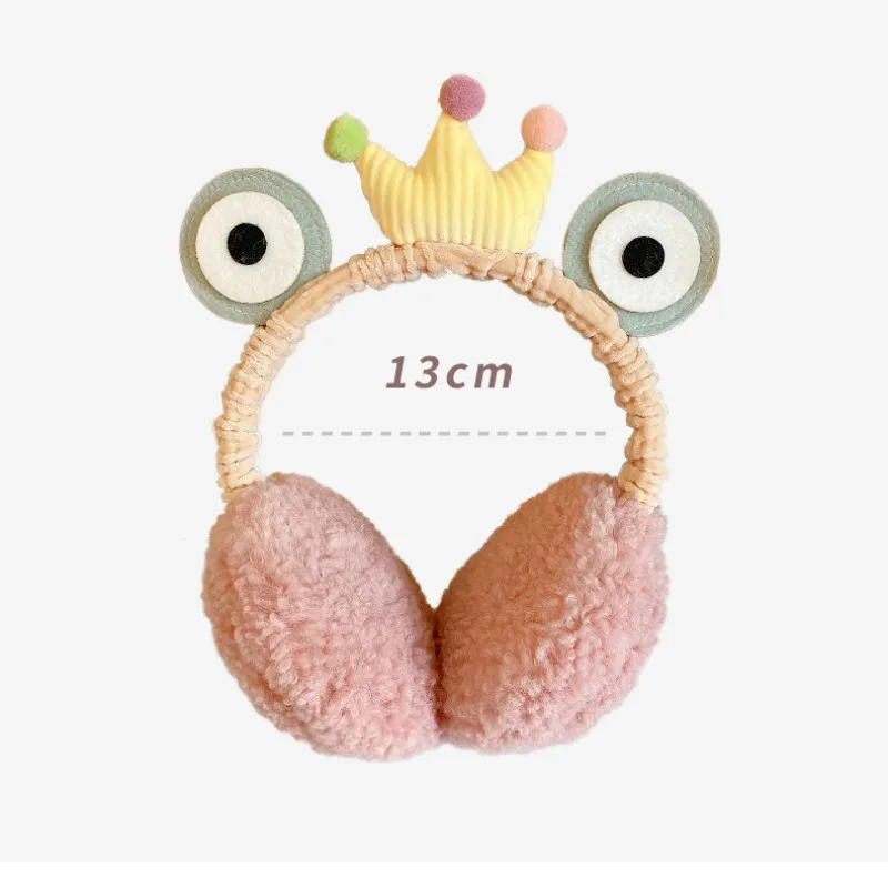 Autumn and Winter Children's Solid Color Earmuffs Keep Warm Girls Headphones Warm and Comfortable Ski Earmuffs Fashion