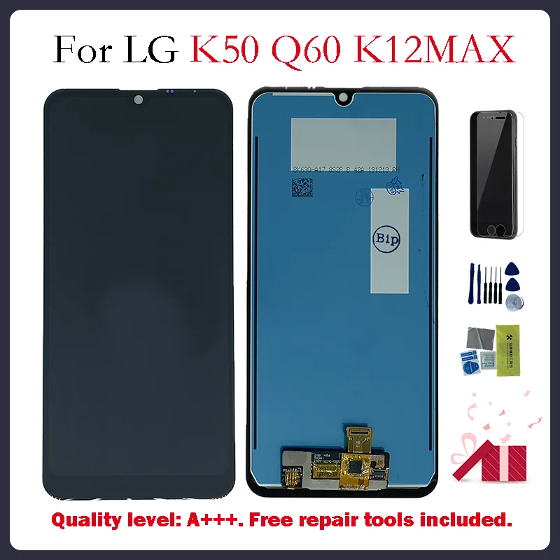 6.26&quot LCD Display For LG K50 Touch Screen Digitizer Assembly Q60 K12 Prime LM-X525 LMX525BAW LMX525EAW Replace | Мобильные