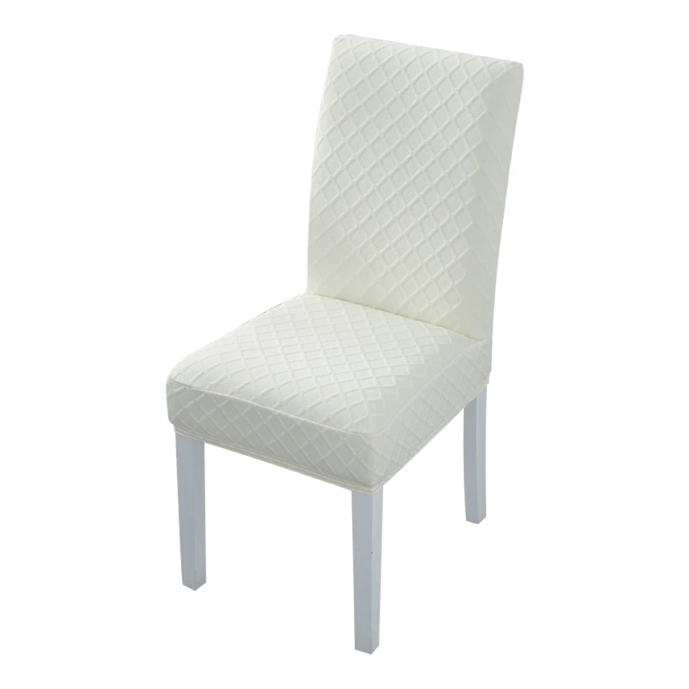Современный сплошной цвет чехол для кресла спандекс для столовой кухни свадьбы банкета отеля эластичные Чехлы чехлы для стульев - Цвет: G233340