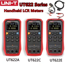 UNI-T UT622E/UT622C/UT622A Handheld LCR Meters LCD Digital Bridge Capacitance Inductance Resistance Frequency Tester Multimeter