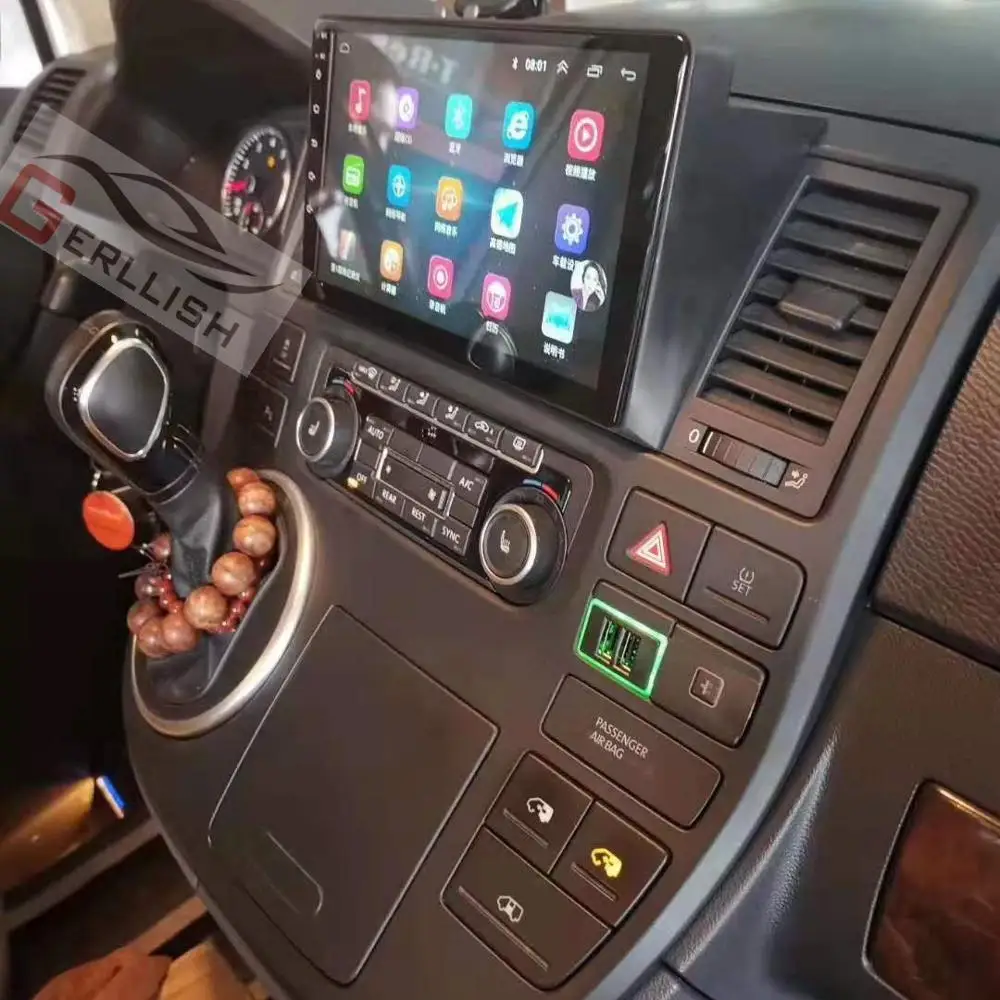 Android 8,1 Автомобильный gps Радио автомобильный dvd-плеер для Volkswagen vw multivan Bluetooth wifi Зеркало Ссылка FM AM forvw multivan 2008