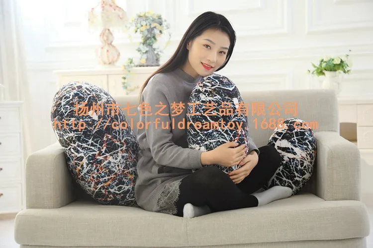 Hot Selling Stone Pillow Creative Cartoon Plush Toy Doll-Processing Customizable Logo Recruit Agents