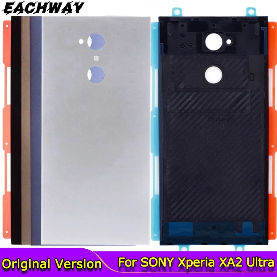 

XA2 For SONY Xperia XA2 Ultra Back Battery Cover Rear Door Housing Case Replacement H4233 H3213 For SONY Xperia C8 Battery Cover