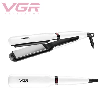 

New Arrival Hair Straightener Flat Iron Negative Ion Hair Straightening Curling Wand Ionic Hair Straightener Ionic V-511