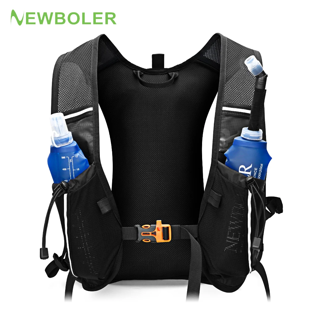 Жилет для бега Hydration рюкзак 10 л жилет Ultra Trail марафона и мягкая колба 500 мл | Спорт