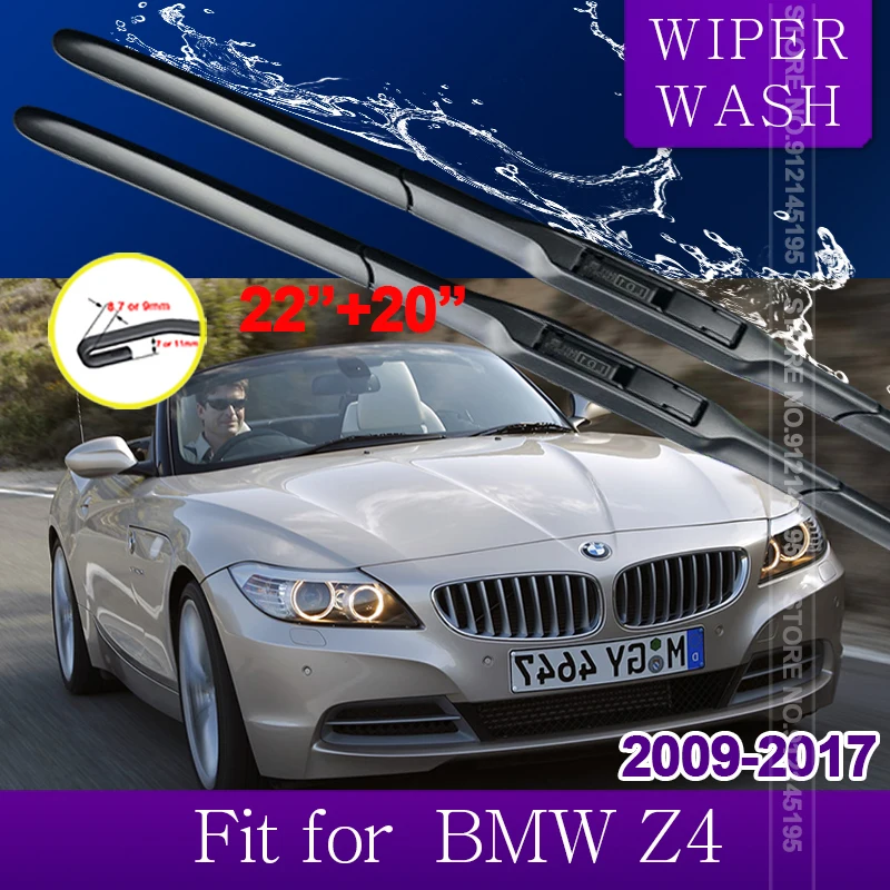 

Car Wiper Blade for BMW Z4 E89 2009~2017 Front Windshield Windscreen Wipers Car Accessories 2010 2011 2012 2013 2014 2015 2016