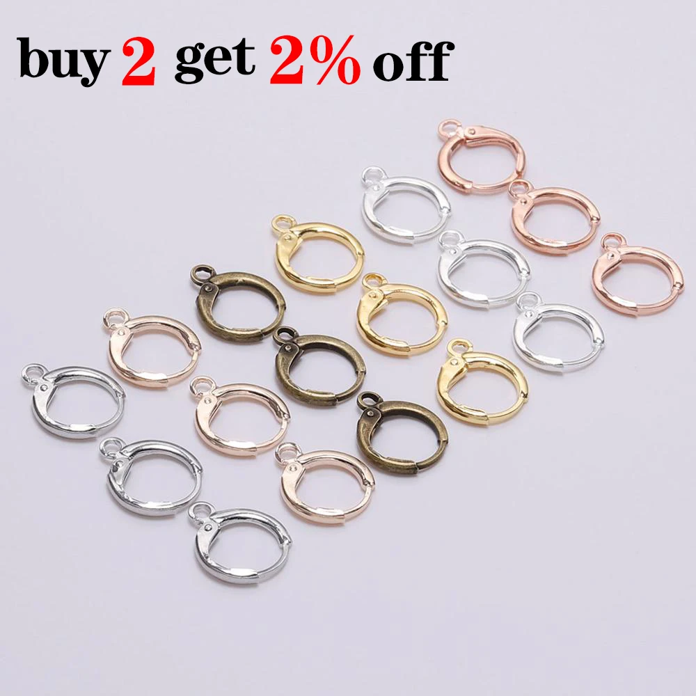 20pcs French Lever Earring Hooks Wire Settings Base Hoops For DIY Jewelry Making 20pcs French Lever Earring Hooks Wire Settings Base Hoops For DIY Jewelry Making
