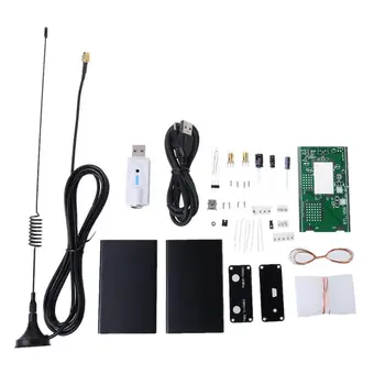 

1Set 100KHz-1.7GHz Full Band UV HF RTL-SDR USB Tuner Receiver KITS W U/V Antenna B36A