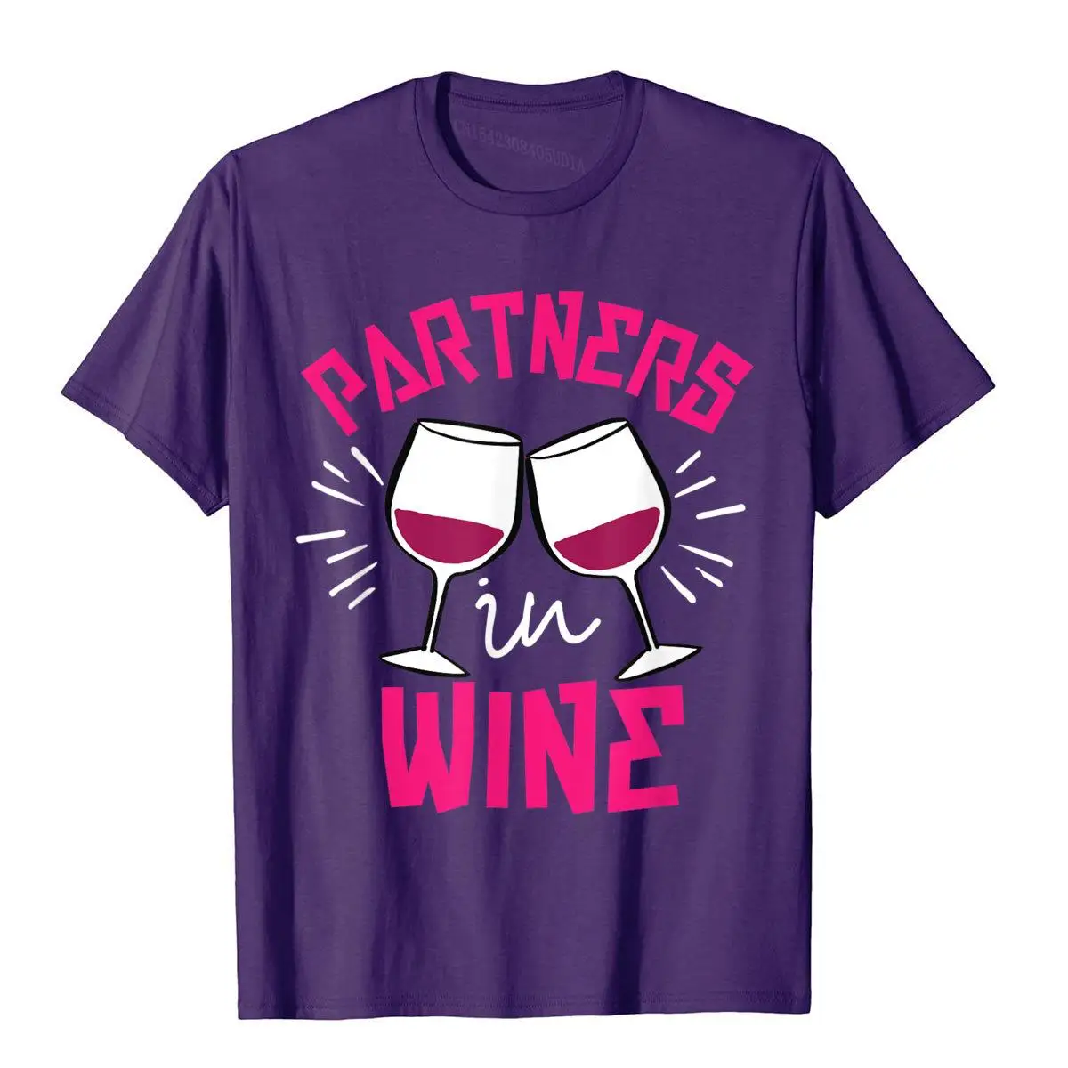 Partners In Wine T-Shirt__B12064purple