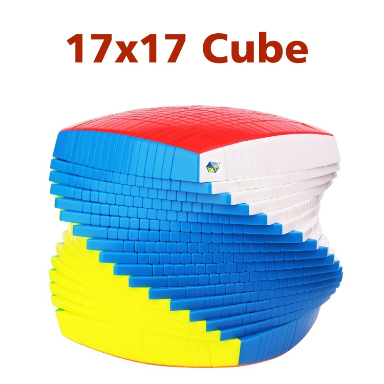 

Yuxin 17*17 Stickerless Speed Cube Puzzle Gift Idea for X'mas Birthday Collector's cube