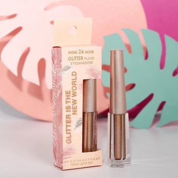 

Glitter is new World long-lasting glitter eyeshadow, shade # 1, bronze, 3 ml