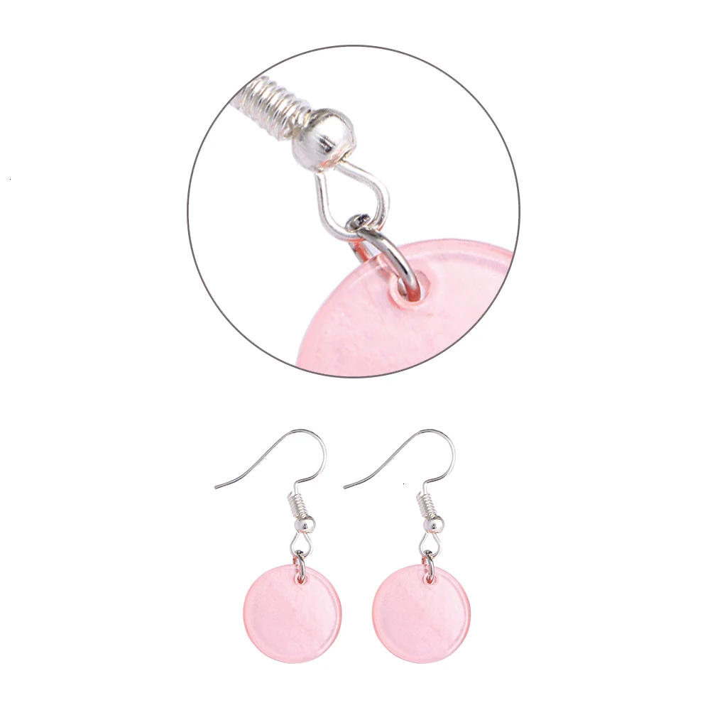 Женские серьги с милым жемчугом в форме сердца, длинные висячие серьги-подвески с розовыми сердечками, модные ювелирные изделия ER4232