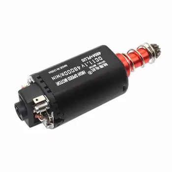 

480 Long-axis High Speed Custom Motor for XWE M4 No.2 Gearbox Modification Upgrade Water Gel Beads Parts - Black Red