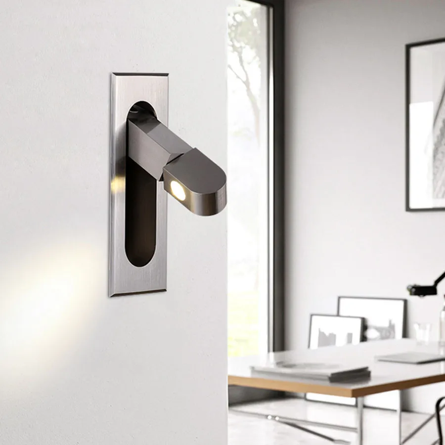 

Modern Minimalist Wall Lamps Living Room Bedroom Bedside LED Sconce Wall Lamp Restuarant Corridor Hotel Aisle Lighting Fixture