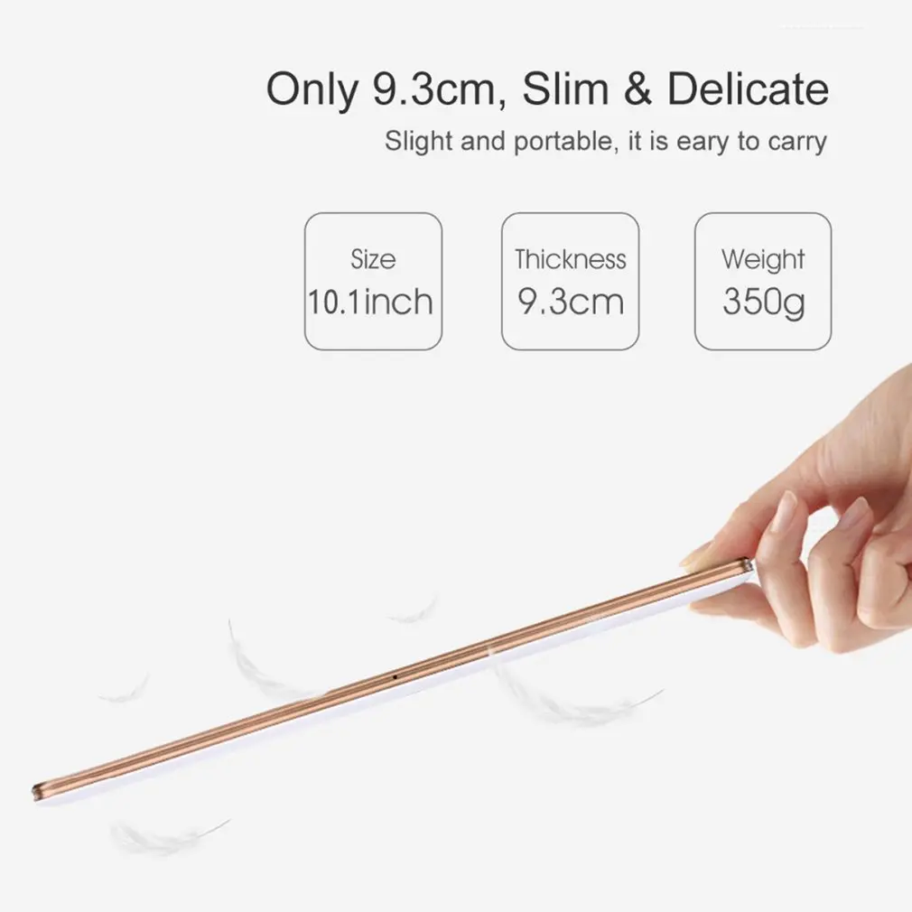  10.1 inch Tablet PC Octa Core 4GB RAM 64GB ROM Dual SIM Cards 3G WCDMA for Android 7.0 GPS Tablet P