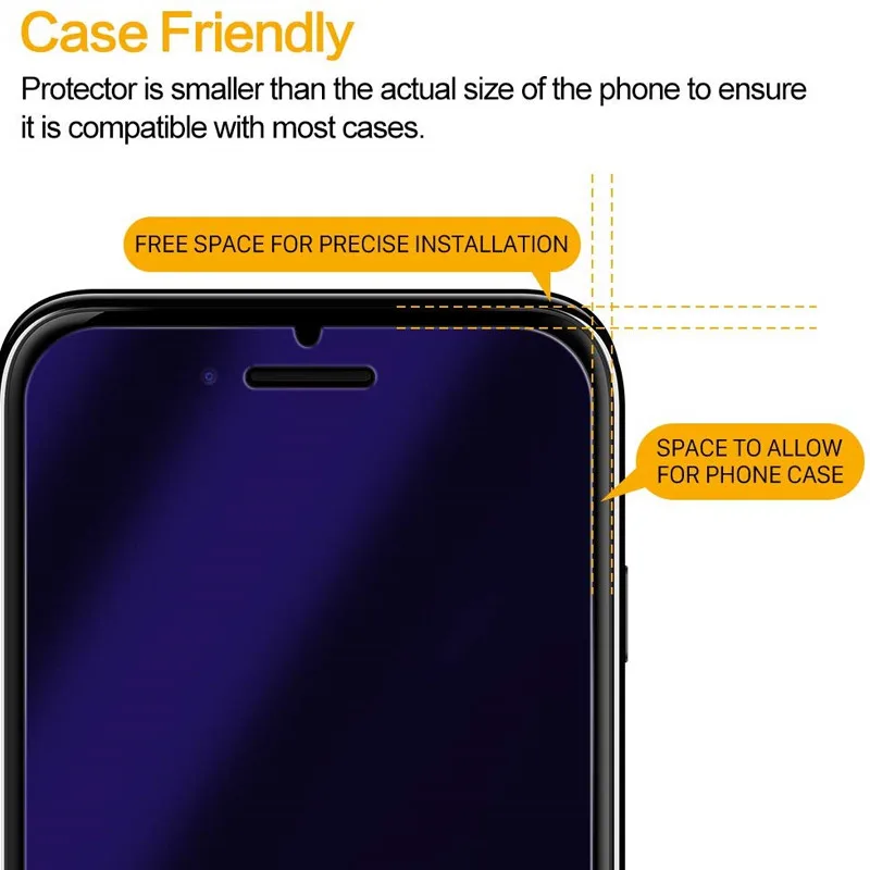 Анти-синий свет закаленное стекло экрана протектор для iPhone 11/11Pro/11Pro Max 999