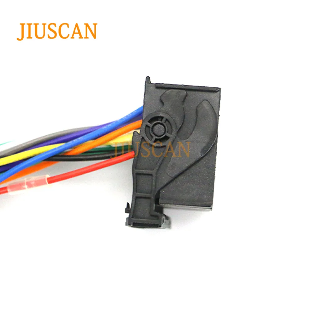 JIUSCAN 12-123 ISO радио адаптер для FORD 2003+(выберите модели) жгут проводов разъем свинцовый ткацкий станок кабель штекер Адаптер стерео