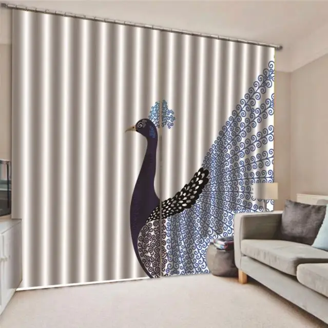 

3D Custom Curtains 3D HD Simple and stylish Curtains For Living room window curtains Home Decoration