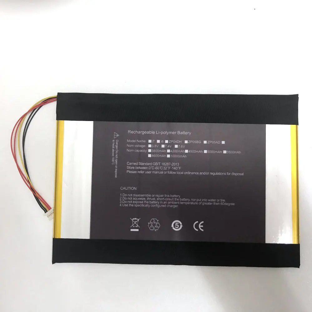 

3.8v 10000mah for Jumper EZPad 5S Ultimate Edition HW28130190 3.8V/8500mAh 32.3Wh tablet batteries+track