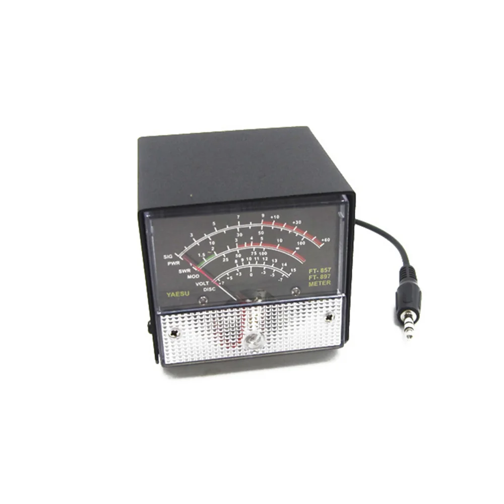 

1pcs External SWR Modulation Level Display Power Meters FT-857/FT-897 Durable