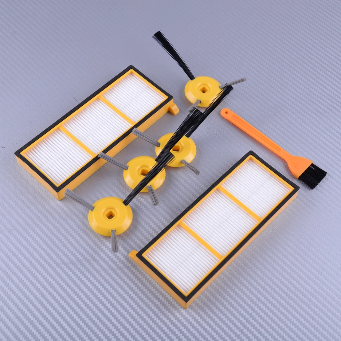 

LETAOSK Side Brush Filter Spare Kit Plastic Fit for Shark ION Robot RV700 RV720 RV750 RV750C RV755