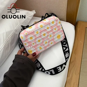 

Women Shoulder Bag Small Handbag Crossbody Cute Flowers Bag Ladies 2020 New Wild Students