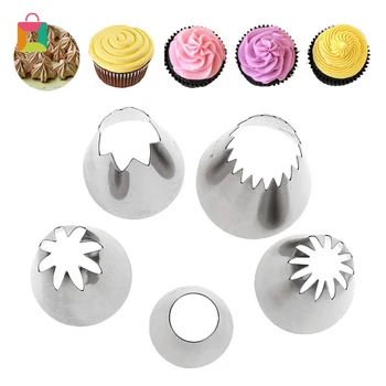 

Stainless Steel Cake Tools Cake Decorating Pastry Piping Nozzle Icing Tips Bakeware Kitchen Cookies Tools Cozy