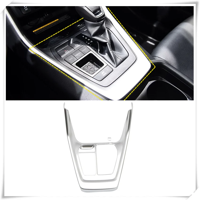 Left Hand Drive! For Toyota RAV4 2019 2020 ABS Matte Interior Gear Frame Decoration Cover Left Hand Drive! For Toyota RAV4 2019 2020 ABS Matte Interior Gear Frame Decoration Cover