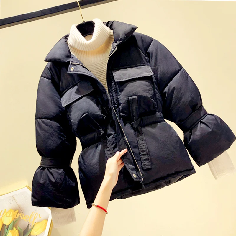 2023 Womens New Winter Jackets Fashion OL Parka Winter Cotton Jacket