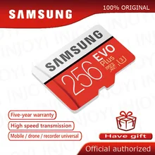 Original SAMSUNG Micro SD card 32GB Class 10 Memory Card EVO+ EVO Plus microSD 256GB 128GB 64GB 16GB TF Card cartao de memoria