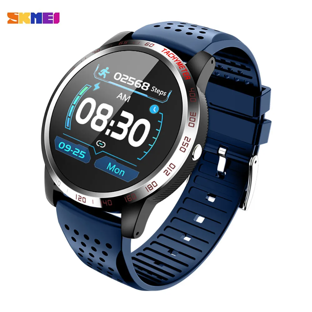 

SKMEI Men Smart Watch Heart Rate Sleep Monitor Reminder Blood Pressure oxygen Fitness Tracker Smartwatch Spot Smart Bracelet W3