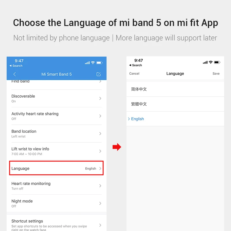 Умный Браслет Xiaomi Mi Band 5 NFC версии 1 &quotAMOLED экран 24h монитор сердечного ритма и сна