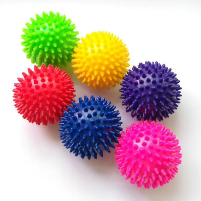 2 шт мяч для массажа мышц рук набор Spiky PVC роликовые шарики для фитнеса облегчение боли Health99